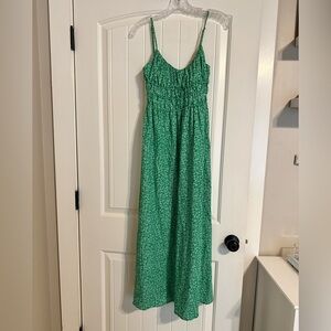Charles Henry Green Maxi Dress